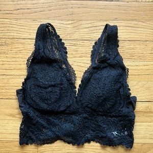 Aerie Plunge Lace Bralette